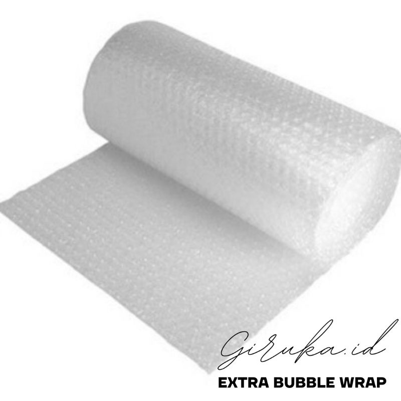 BUBBLE WRAP EXTRA/TAMBAHAN PACKING/EXTRA BUBBLE WRAP