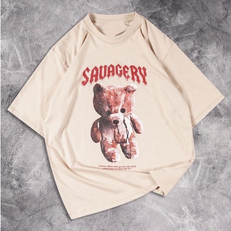 OVERSIZE KAOS SAVAGERY / KAOS OVERSIZE / KAOS UNISEX