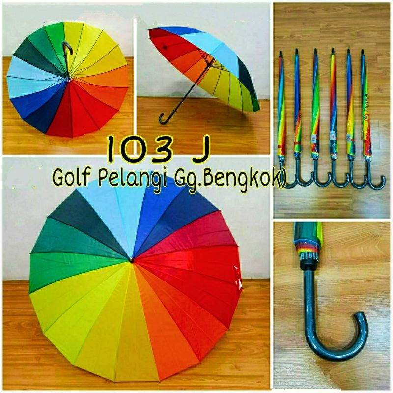 Payung Jumbo Pelangi Osaka/Payung Jumbo/Payung Golf