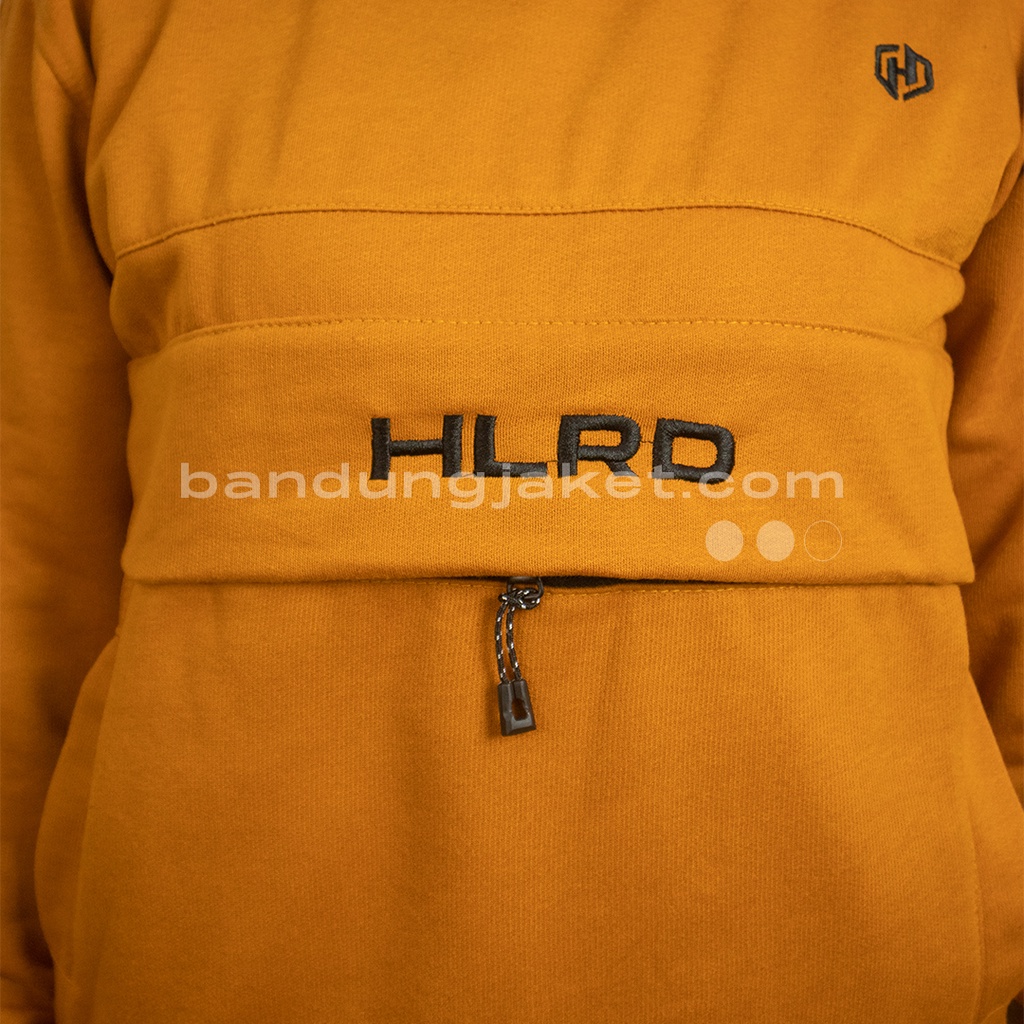 HOLYRIDER Sweatshirt Kagoule Mustard