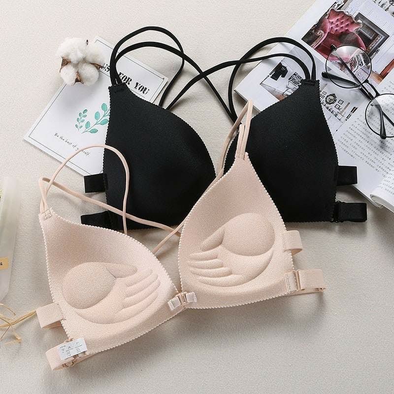 PM pakaian dalam wanita import bra push up korea bh tali tanpa kawat kutang busa seamless ningrumsho