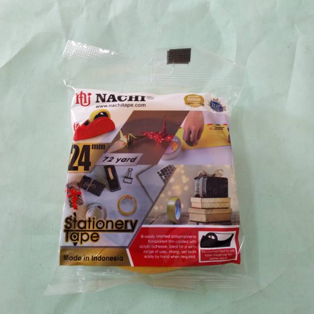 

Isolasi bening nachi 1x72