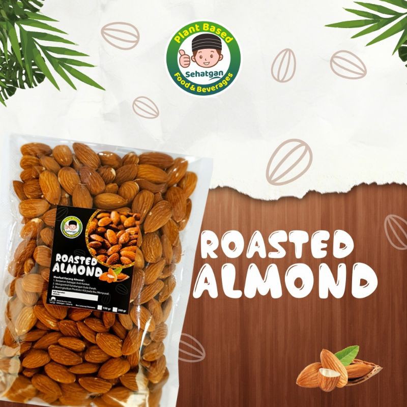 

Roasted Almond 250 Gram / Almond Panggang