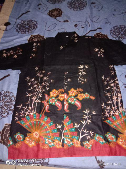 Maura Couple - Sania Ruffle Batik Couple Jumbo Ori Ndoro Jowi Dnt Garansi Termurah