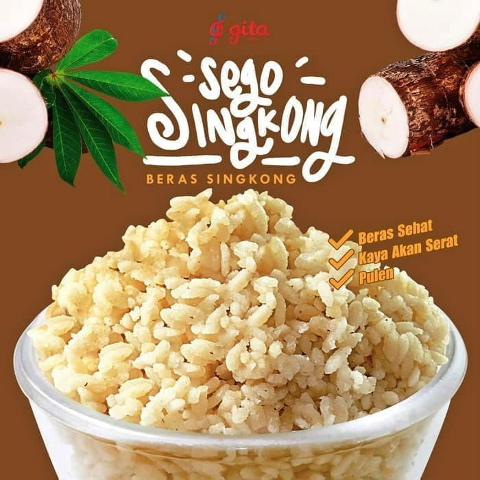 

Sego Singkong | Beras Singkong| Nasi Singkong