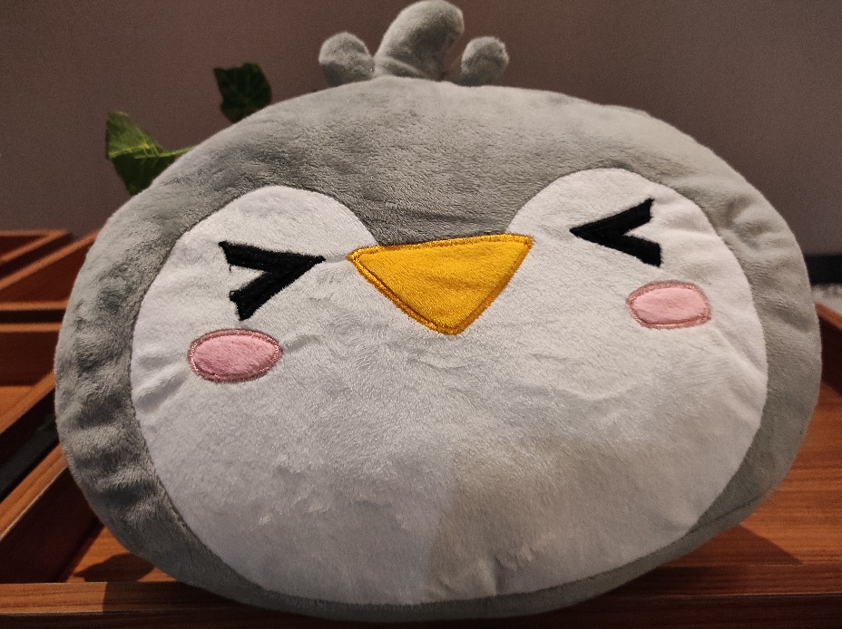 Bantal Lucu Penguin Diameter 30cm [beanso]