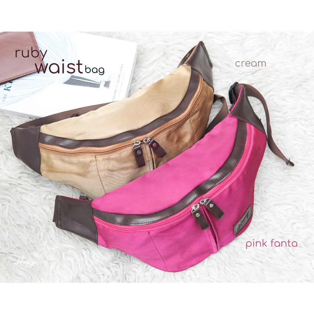 HODY// TAS WANITA WAISTBAG RUBY  BY HODY