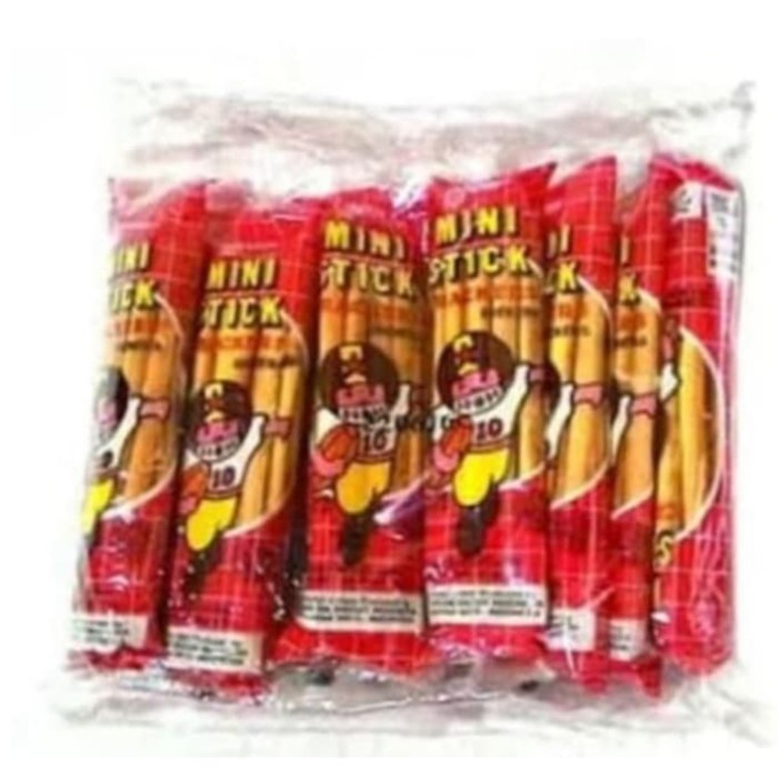 

Wafer-Biskuit- Nissin Mini Stick Merah 25Gram 25 Gram 10Pcs 10 Pcs -Biskuit-Wafer.