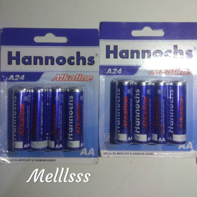 (STOK READY) BATERAI HANNOCHS AA/A2