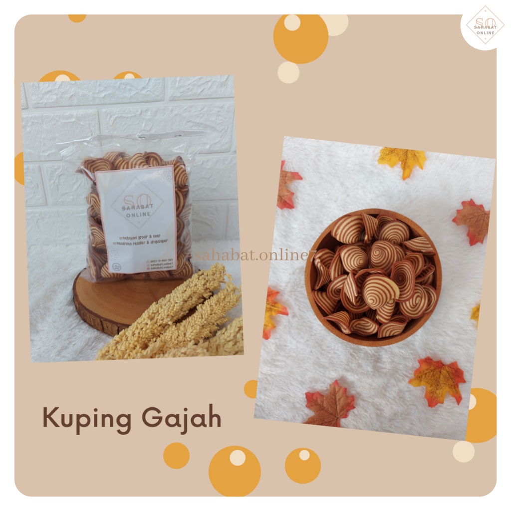 

JAJANAN KUPING GAJAH/KERIPIK KUPING GAJAH MANIS/CEMILAN KHAS TEGAL