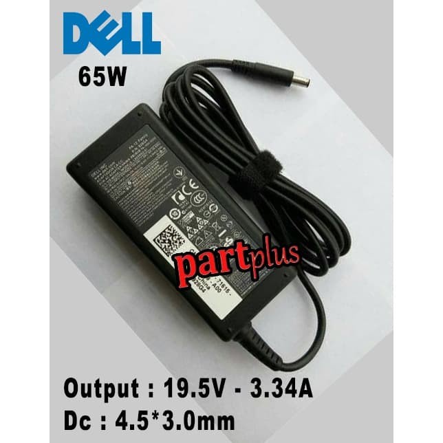 Adaptor laptop Dell 19.5v 3.34A dc 4.5 x 3.0 mm