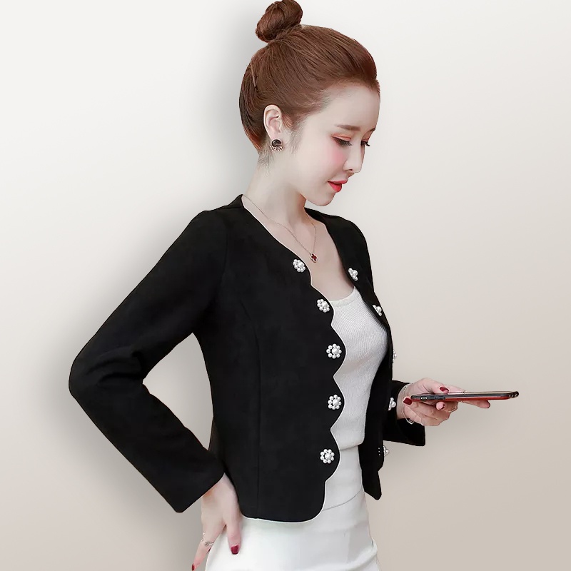 Blazer Kerja Kantor Wanita Gaya Korea Cantik Murah Terbaru - XSHOP Xaviera