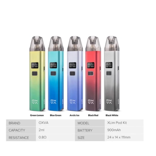 NEW COLOR OXVA XLIM 900MAH 100 AUTENTIC