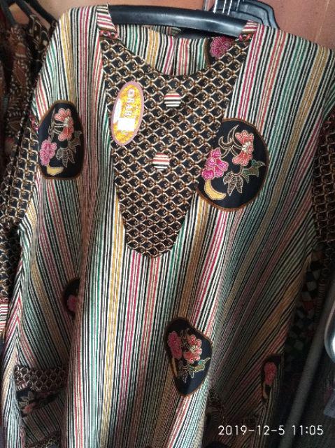 Tunik Batik Wanita Bahan Katun Solo Murah Kondangan