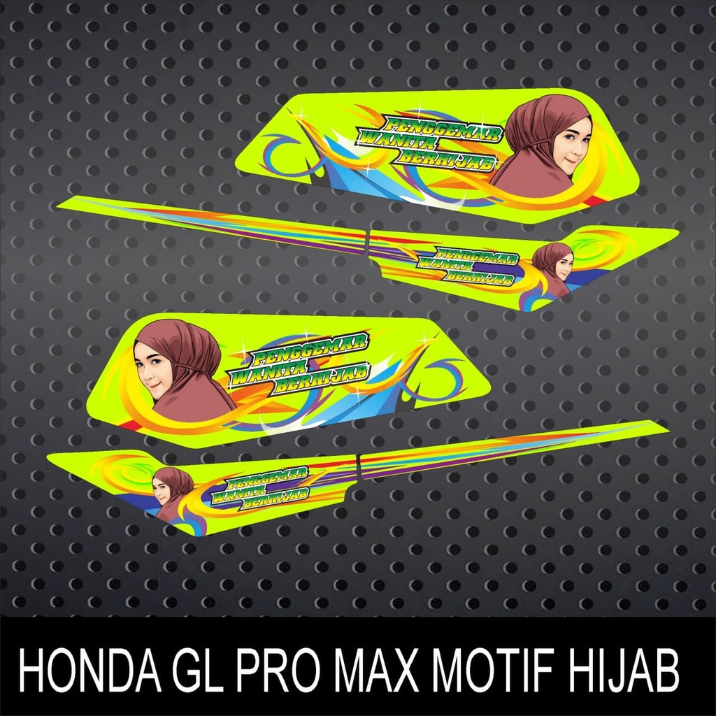 Jual Stiker Striping Variasi Gl Pro Max Hijab Shopee Indonesia