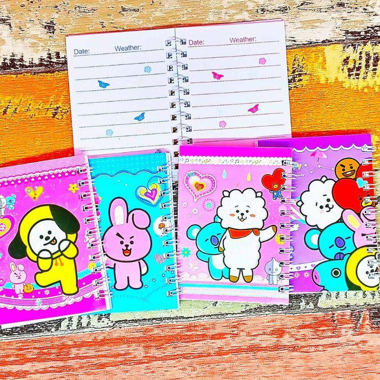 

ZE637 NOTEBOOK KARAKTER BT21 BTS / NOTE BOOK BT21 BTS / BUKU NOTE KIECIL BTS BT21 ⊜ 18