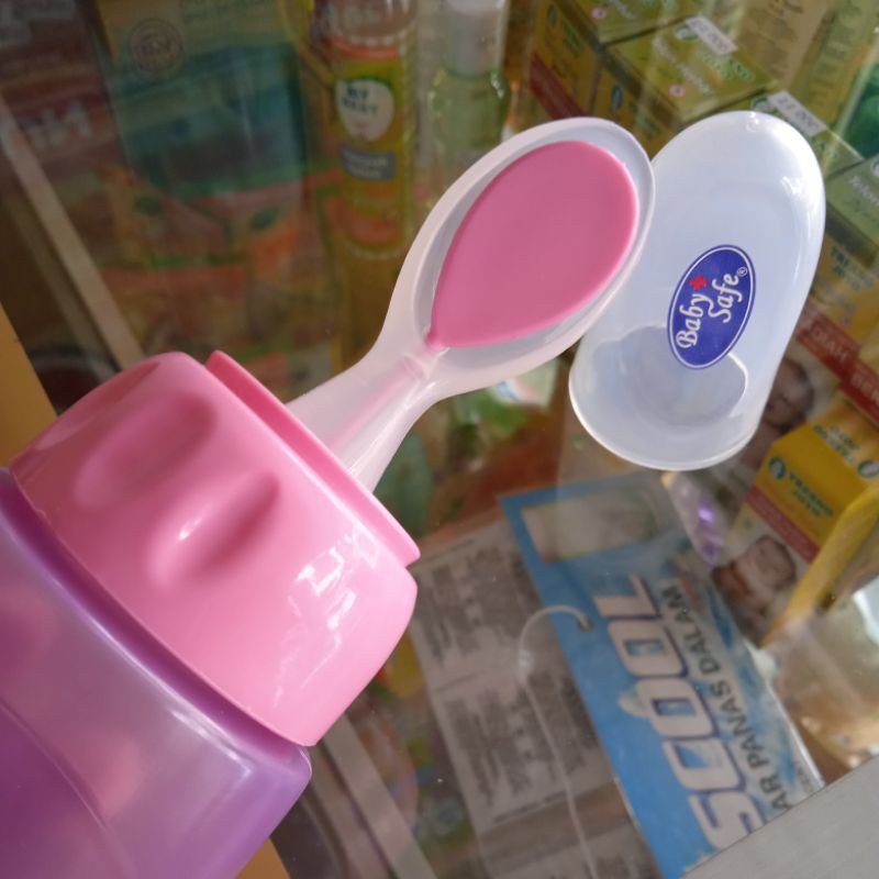 BABY SAFE BOTTLE SPOON SOFT SOFT SQUEEZE/ BOTOL SENDOK