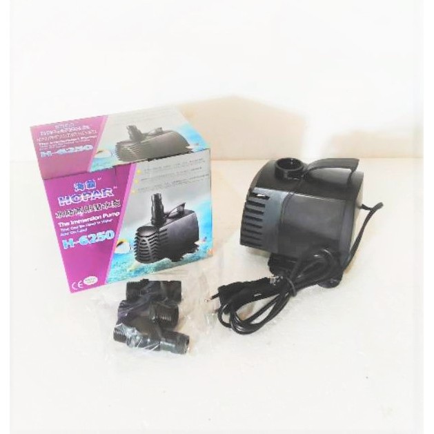 Pompa Kolam Ikan HOPAR H-6250 Immersion Water Pump Aquarium 2500 L/H