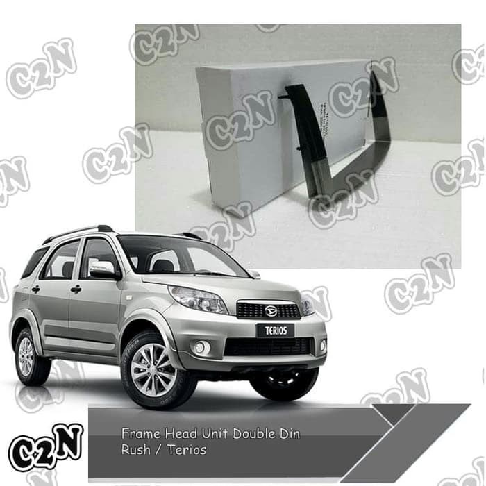 Frame Head Unit Panel Tape Double Din Mobil New Terios