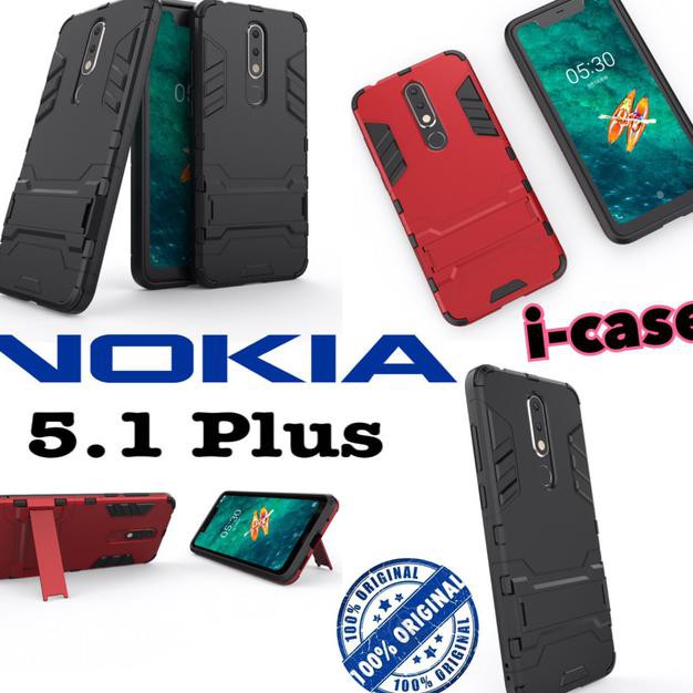 Nokia 5.1 Plus Case iron Armor - casing cover nokia 5.1 plus - Izhar.Farida