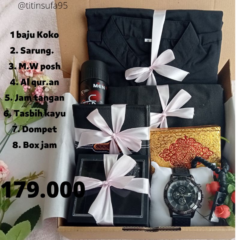 HAMPERS COWOK BLACK SERIES REALPICT VARIASI HANYA UNTUK KEMEJA BANYAK FREE