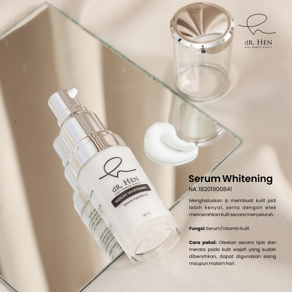 dR Hen - Serum Whitening | Athena Skincare by Dr. Richard Lee Clinic Palembang Klinik Official Original