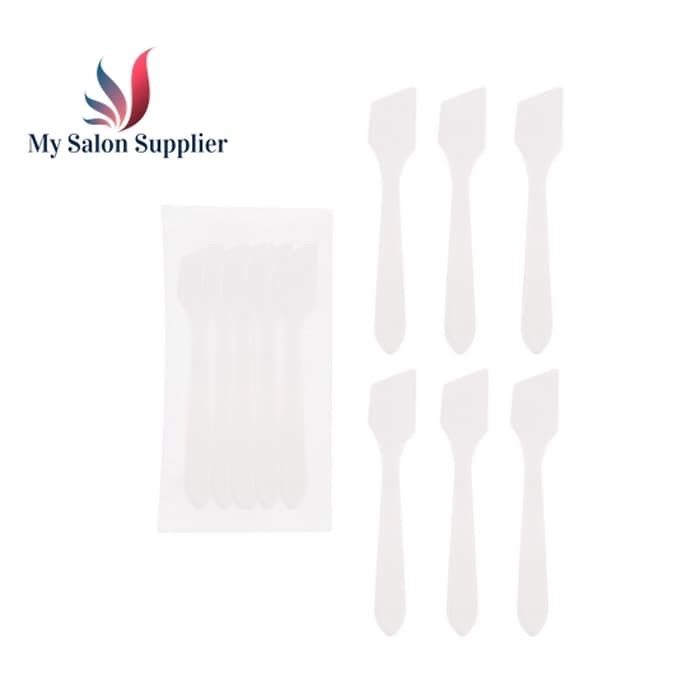 Spatula Masker Cream Lancip isi 6 pc (Sedang)