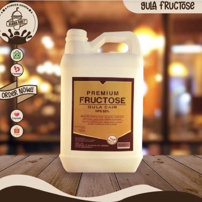 

Gula Cair Premium Fructose 7Kg Asli Gula Murni