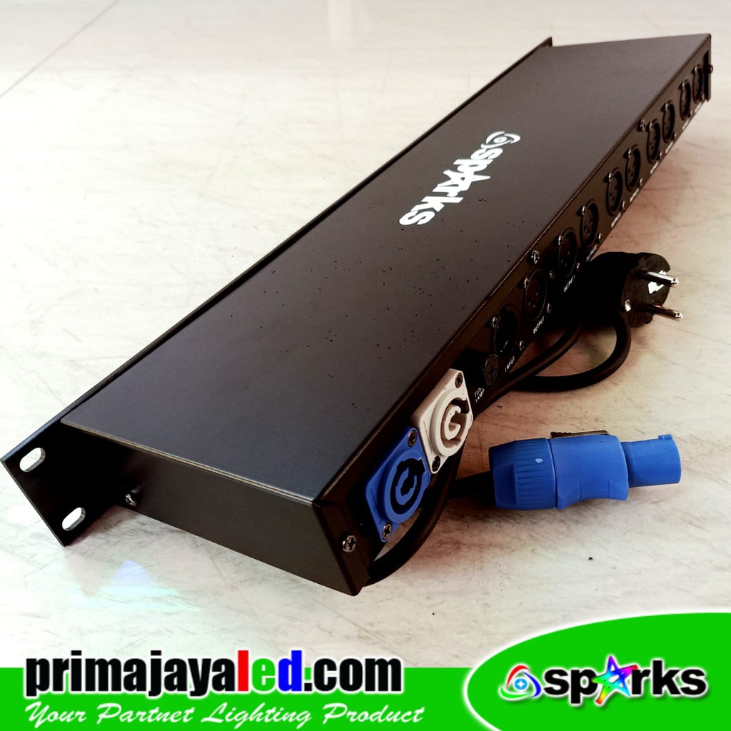 DMX Spliter 512 Distributor 8 Way Spark