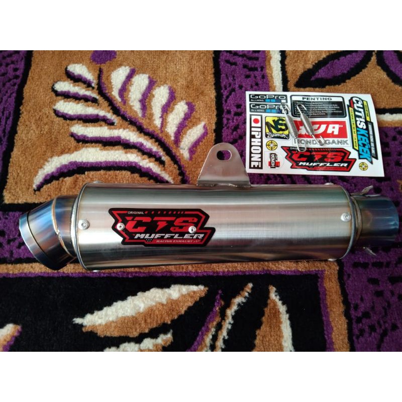 SLENCER CTS MUFFLER ORI KOMPETISI P25 TERLARIS