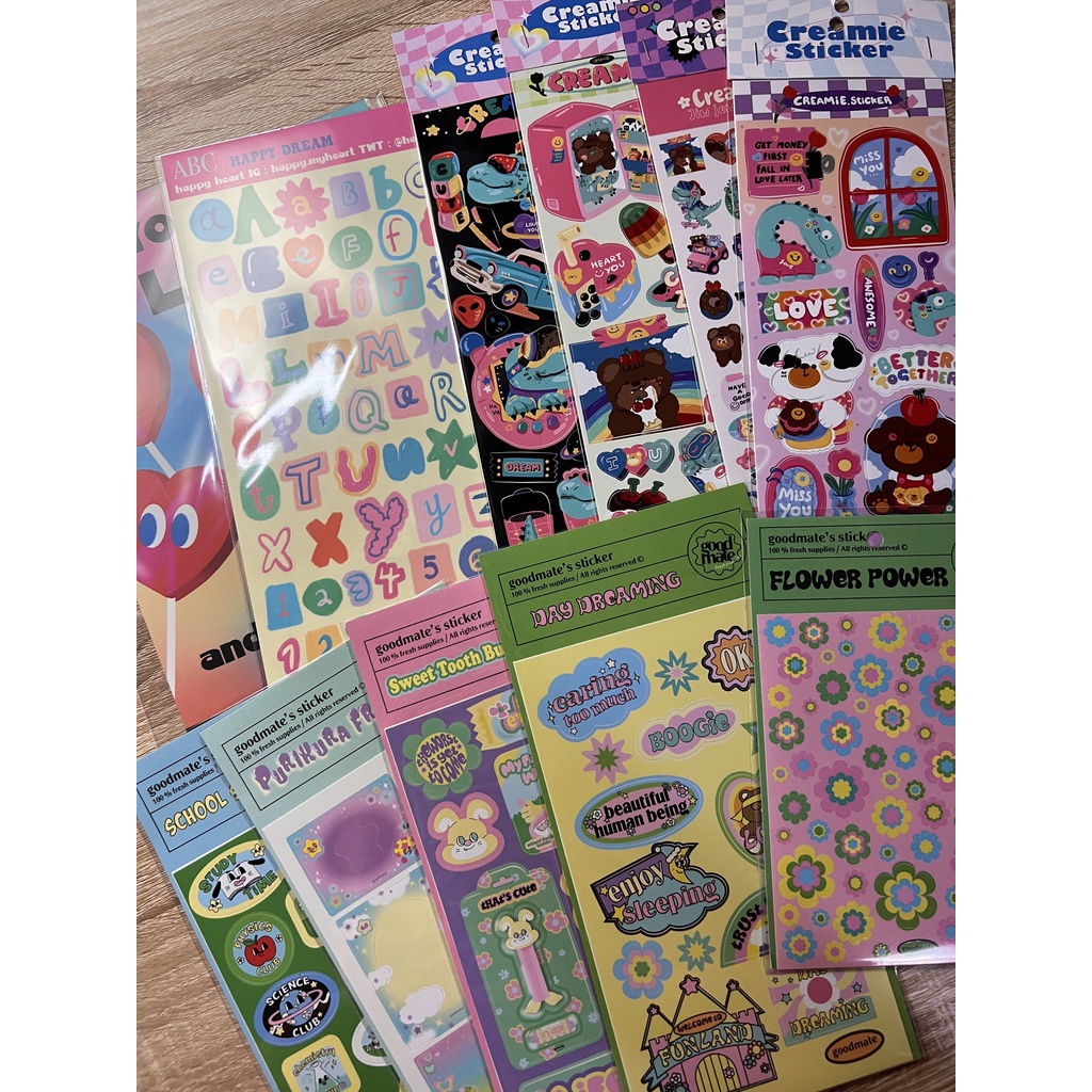 

Creamie Sticker, Happy Heart, GOODMATE, IPYAL, MOMMYJIMINN - DAYMATE