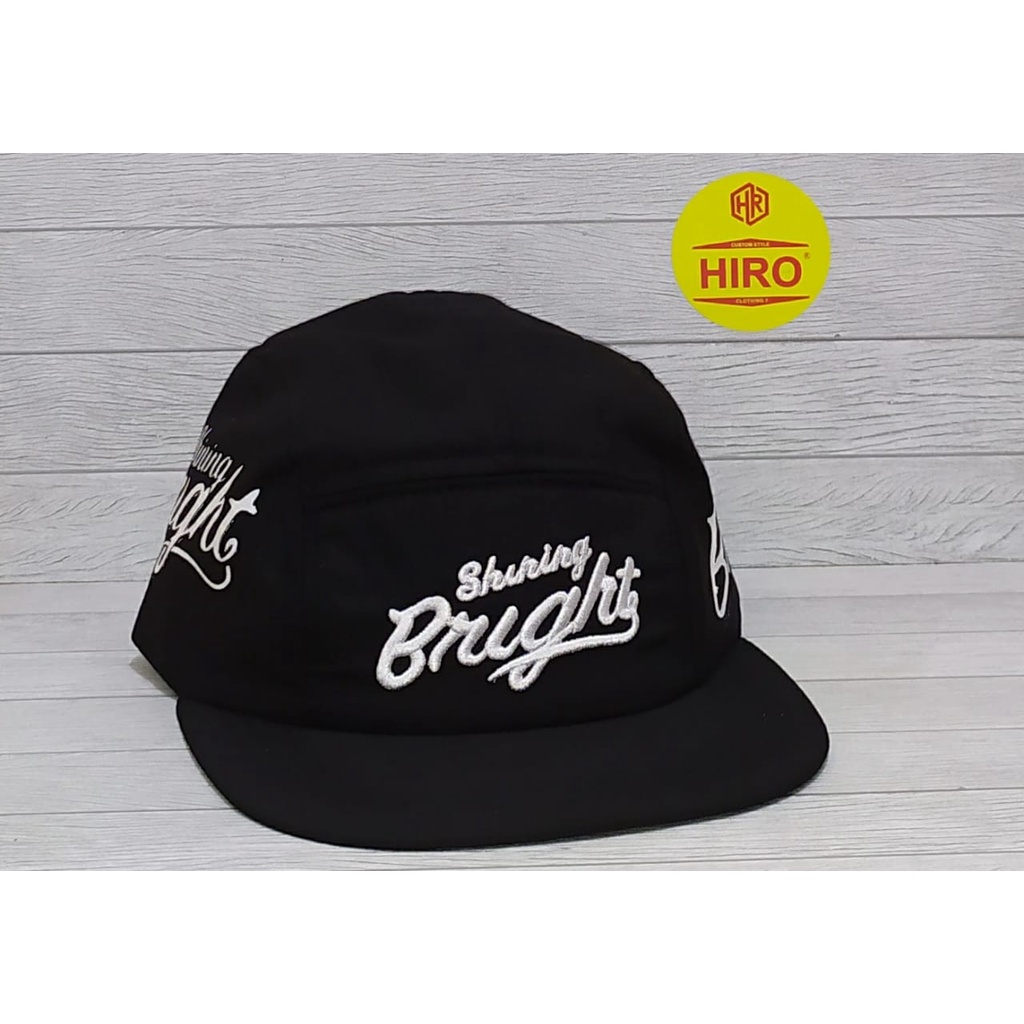 [COD]Topi Snapback Bordir Shining Lima Panel New Model/Topi Hip-Hop/Topi Keren