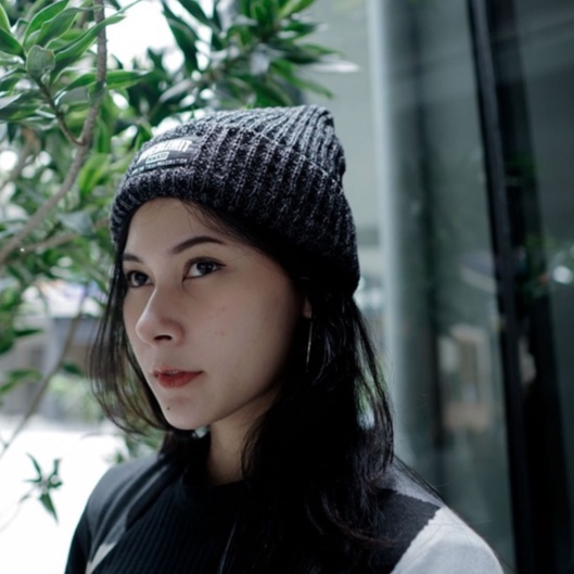 Beanie Hat OVERLIMIT Pria Wanita | Topi Rajut Distro | Bennie Hat Dewasa Tebal-1