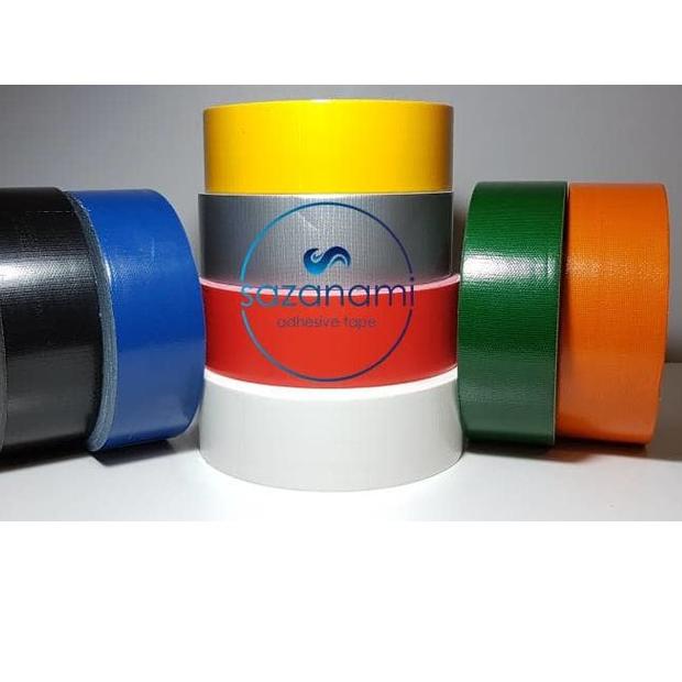 

Flash Sale LAKBAN KAIN WARNA 2 X 45M CLOTH TAPE SAZANAMI LAKBAN KAIN JUMBO ..