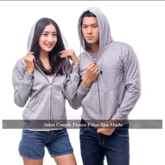 Jaket COUPLE Polos / Jaket pasangan / sweater couple / sweater pasanga