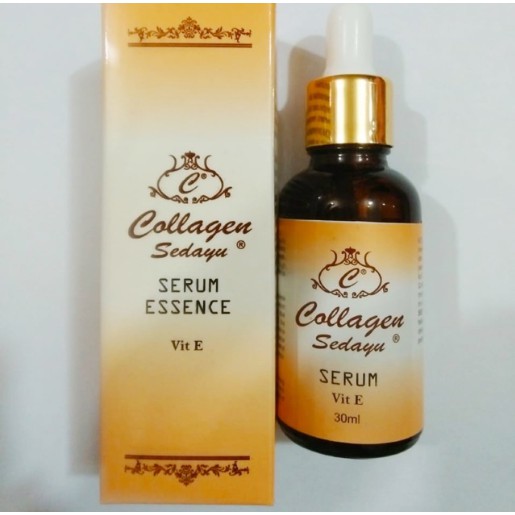 SERUM WAJAH COLLAGEN / COLAGEN WHITENING ESSENCES BOTOL KACA