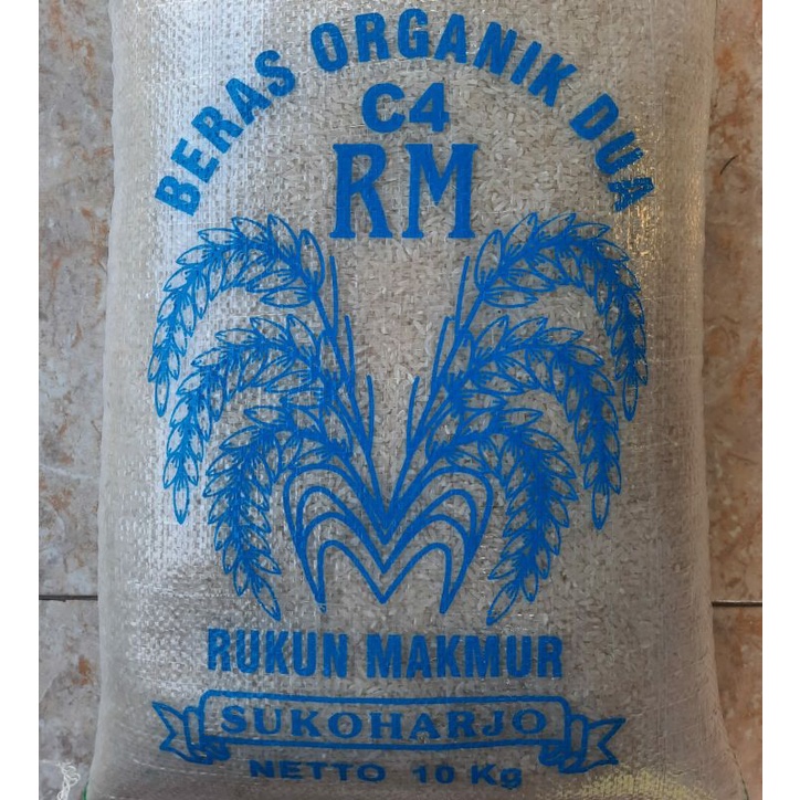 

Beras C4 Medium Premium Pulen Organik Rukun Makmur 10Kg