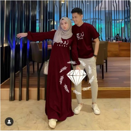 Baju Kaos Couple Kopel Kapel Capel Copel Lengan Panjang BWRT Baju Kaos Couple Kopel Kapel Capel Cope