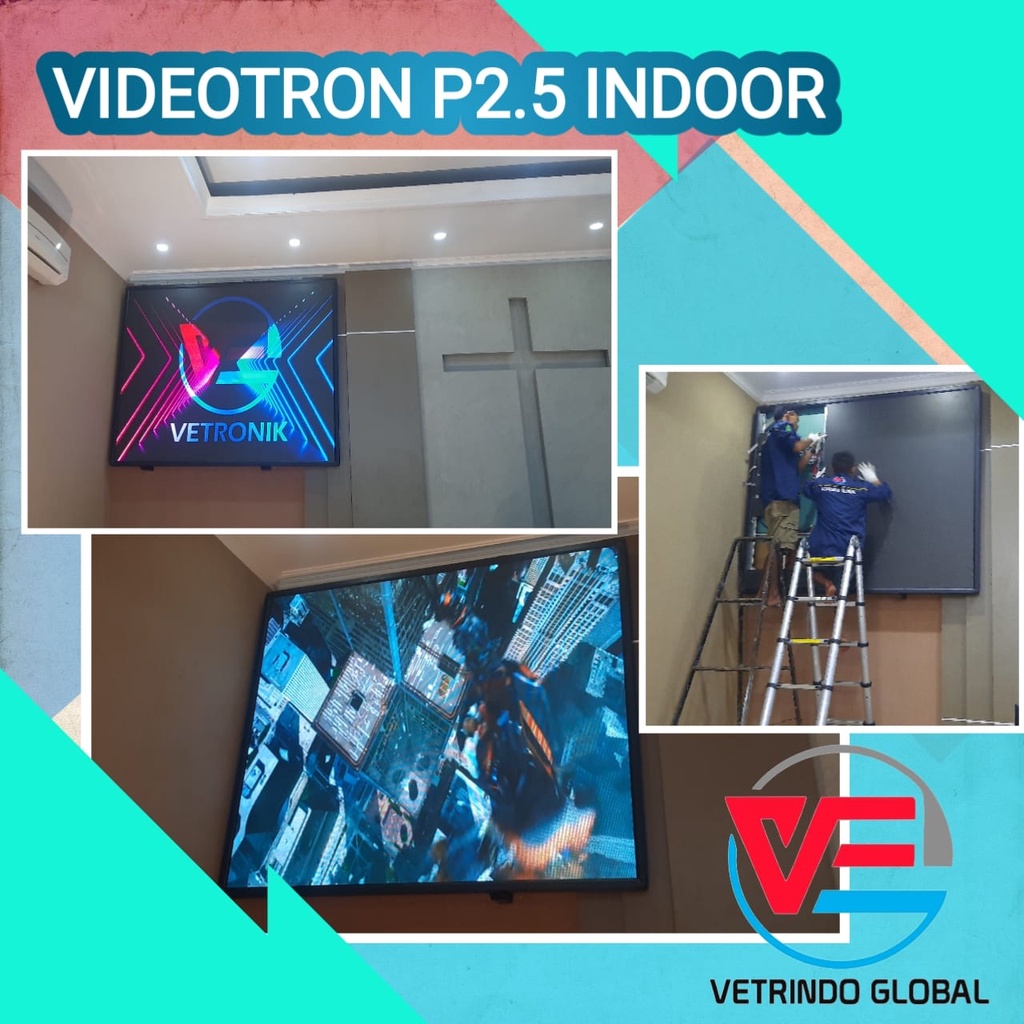 Led videotron p2.5 indoor m2