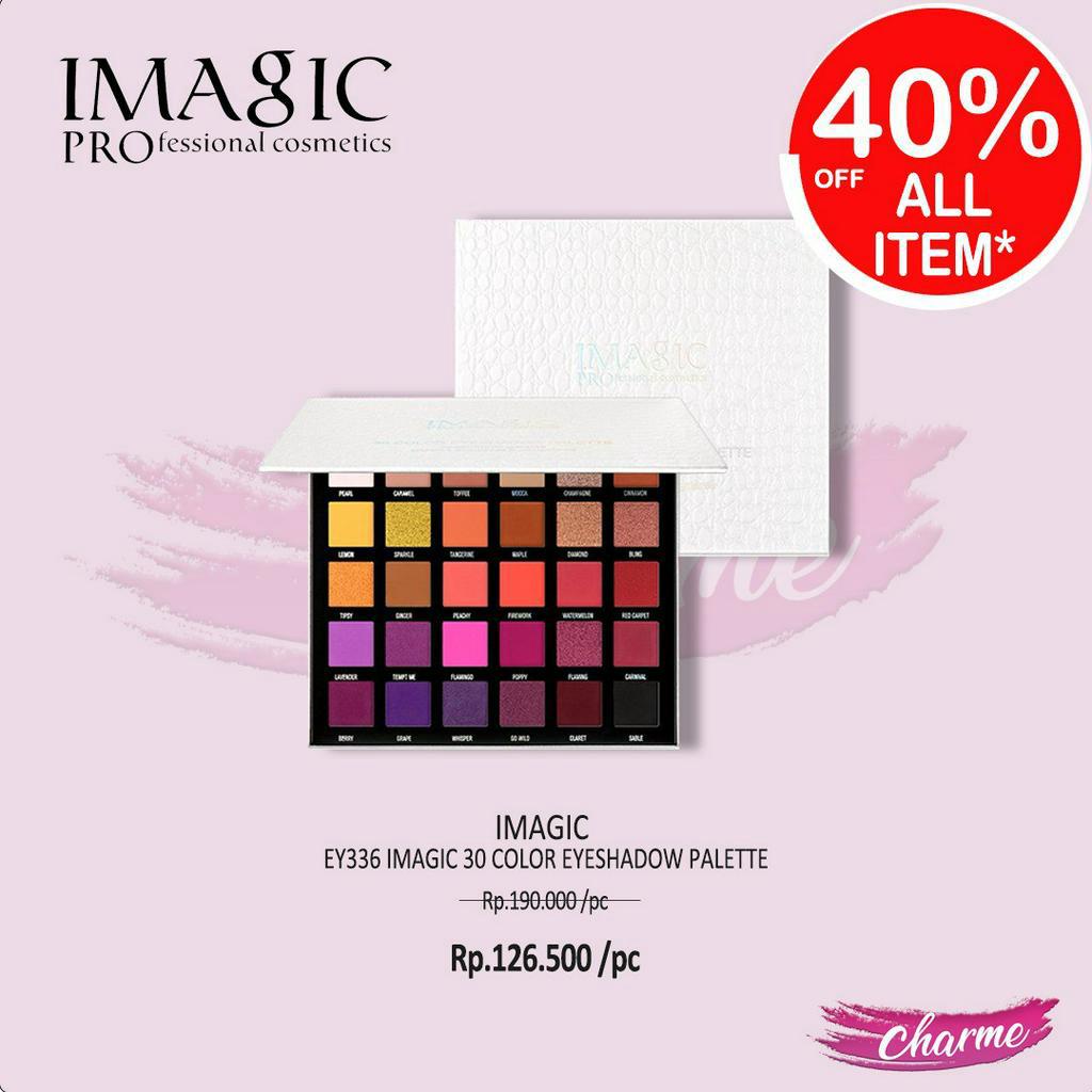 (READY &amp; ORI) IMAGIC 30 Color Eyeshadow Palette EY336 EY 336