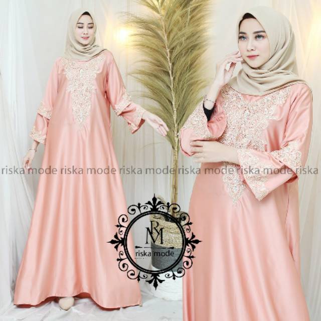 Gamis pesta original by riska mode