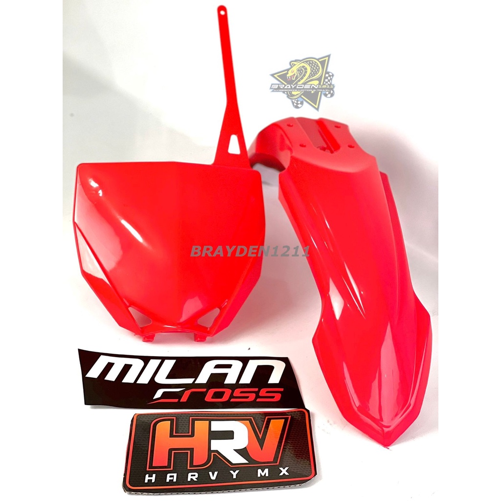 PAPAN NOMOR YZ NEW PLUS SPAKBOR YZ NEW 2016 HRV MILAN