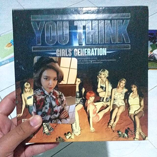JUAL ALBUM SNSD #GIRLSGENERATION YOU THINK