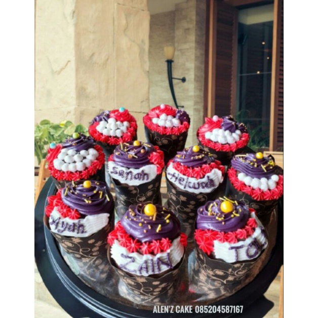 

cup cake ultah murah