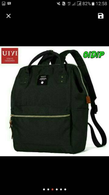 Backpack anelo polos / tas ransel sekolah / tas ransel pria dan wanita