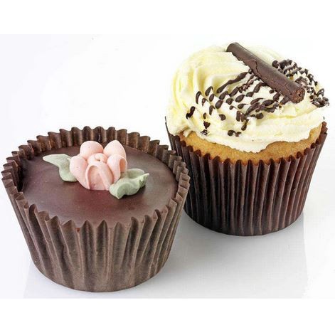 Solid Color Cupcake Liner 65X43X25mm (100pcs)