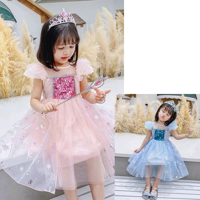 Dress Anak Perempuan Snowflake Blink Fashionable