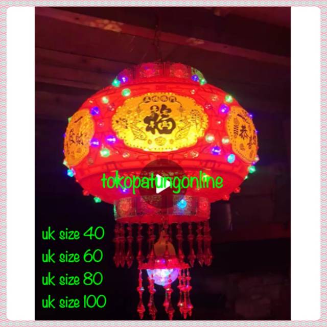 Lampion Imlek Putar 360 Derajat New Arrival