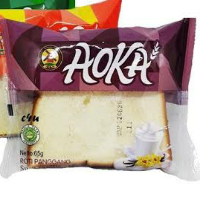 Roti Panggang Aoka empuk dan enak-Vanilla