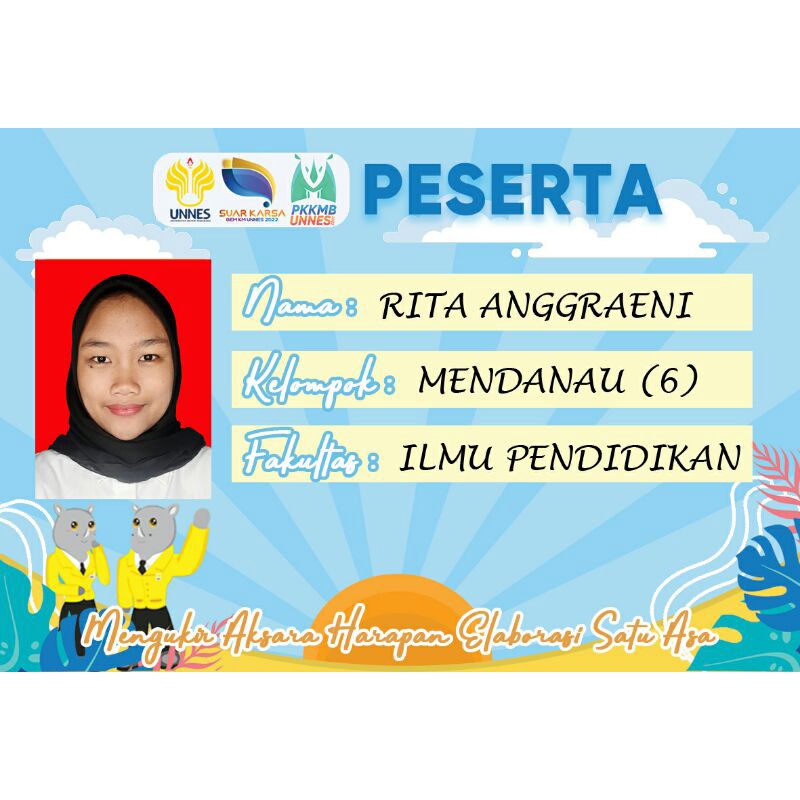 

Cetak nametag murah ukuran B2